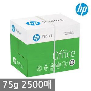 HP [FSC인증]HP복사용지 75g A4, 2500매