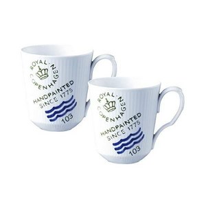 로얄 코펜하겐 플루트 시그니처 페어 머그컵 라지 380ml 결혼 선물, Mug L Pai, 1개