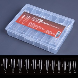 뷰젤 클링팁 젤네일 팁연장 풀팁 180팁, T301-1(180pcs), 1개