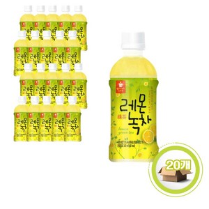 웰그린 레몬녹차 340ml 40개 (2BOX) 편의점음료수 머치바잉