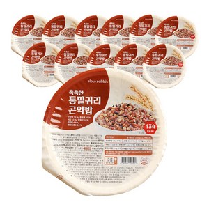 촉촉한 통밀귀리 곤약밥 150g, 12개