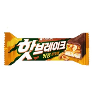 오리온 핫브레이크 땅콩카라멜 10개입, 450g, 1개