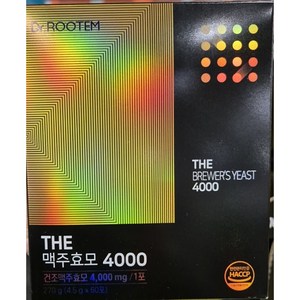 루템 THE 맥주효모 4000, 1개, 60회분