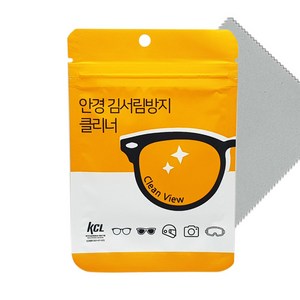 엄마마음 안경 클리너 김서림 방지 다회용 안경닦이, 단품 P12607, 1개