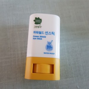 그린핑거 파워쉴드 선스틱 워터프루프 SPF50+ PA++++, 14g, 1개