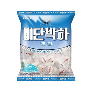 크라운 비단박하캔디, 140g, 2개