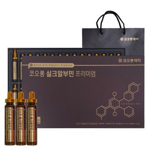 코오롱제약 실크알부민 95% 프리미엄 쇼핑백증정 마시는 알부민 영양제 비타민, 30개, 20ml