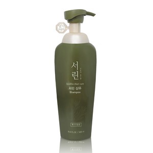 보습 한방 샴푸 녹차추출물 댕기머리 서린 샴푸 500ml, 1개