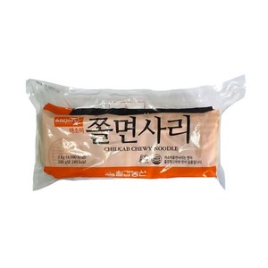 [칠갑농산]아소미 쫄면사리 2kg 냉동 식자재용, 1개