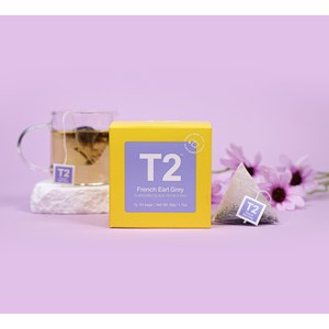 T2 프렌치 얼그레이 티백 박스 (홍차), 2g, 1개, 25개입