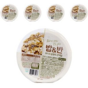 밥앤반 귀리 찰현미 곤약밥, 150g, 5개