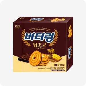 버터링 딥초코 10p, 155g, 10개