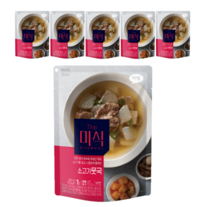 더미식 소고기뭇국, 350g, 6개