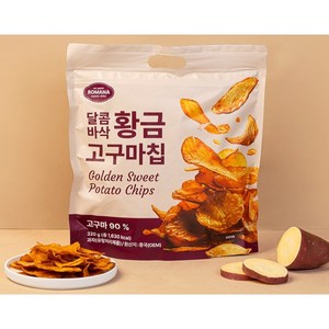 로마나 황금 고구마칩, 3개, 320g