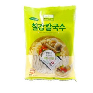 칠갑농산 칠갑칼국수, 400g, 4개