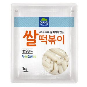 면사랑 쌀 떡볶이떡, 1kg, 1개