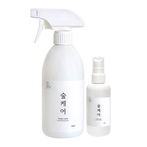 숲케어 편백수 피톤치드 스프레이 500ml + 휴대용100ml, 1세트