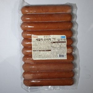 후레시스 세블락 소시지 1kg (100g 10입)