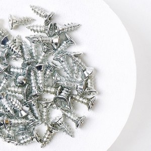 [셀프벨] 접시나사 나사못 소량판매, 15. 아연 4 x 12mm / 약54개