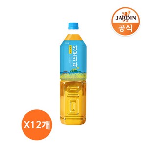 [쟈뎅] 제주의 봄 청보리차 1.5L X 12페트, 12개