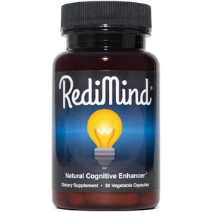 RediMind - Natual Cognitive Enhancement Supplement Ca RediMind - 천연 인지 강화 보충제 캡슐 - 비 GMO 비건 프리, 1개, 30 Count (Pack of 1)