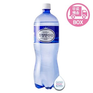 초정탄산수 플레인, 1.5L, 12개