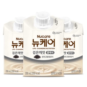 대상웰라이프 뉴케어 고소한검은깨 완전균형영양식, 200ml, 180개