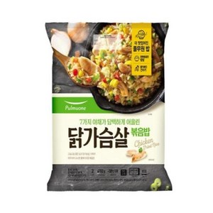 풀무원 7가지 야채와 닭가슴살 볶음밥 450g, 아이스팩포장, 1개