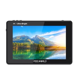 필월드 2200nit 필드 프리뷰 모니터 FEELWORLD LUT7PRO, LUT7 PRO+970베터리 및 충전기, 1개