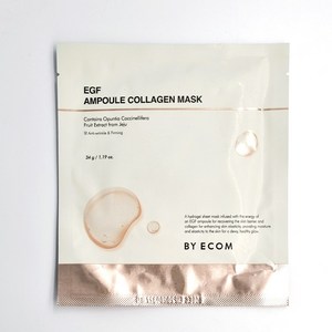 [바이애콤] 바이애콤 콜라겐 마스크 마스크팩 이지에프 EGF 콜라겐, 7개, 1개입