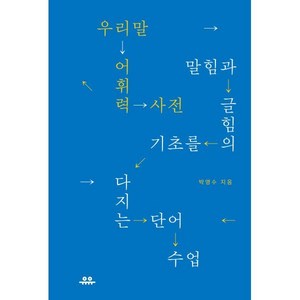 우리말 어휘력 사전:말힘과 글힘의 기초를 다지는 단어 수업, 유유, 박영수