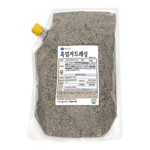 +올바른맛 흑임자드레싱, 1개, 2kg