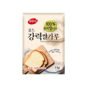 골드강력쌀가루 국산쌀 1kg, 1개