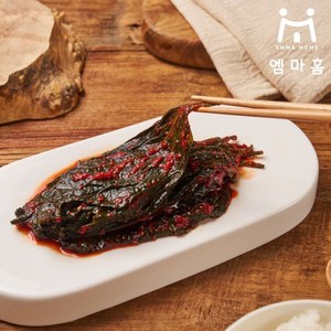 [엠마홈] 밥도둑 반찬 양념깻잎 장아찌 국내가공, 1kg, 1개