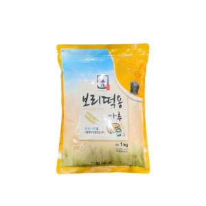 넛츠베리 참식품 보리떡용가루, 1kg, 2개