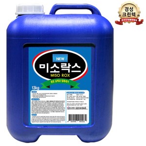 미소락스 13kg 락스 표백 살균 소독 말통 대용량 업소용, 5개