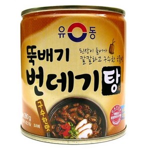 유동 뚝배기 번데기탕 구수한맛 280g, 7개