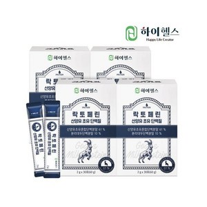 하이헬스 락토페린 산양유 초유 단백질 2g x 30포 4박스, 4개