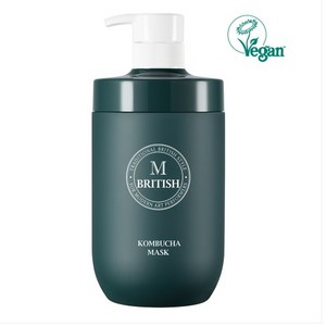 [브리티시엠] 콤부차 마스크 750ml / 미용실 두피 모발 탈모 데일리 손상모 마스크, 1개