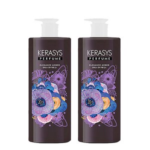 케라시스 엘레강스 앰버 퍼퓸 린스, 600ml, 2개