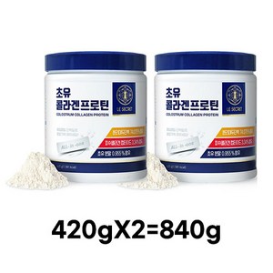 르시크릿 초유 콜라겐 프로틴 파우더, 420g, 6개