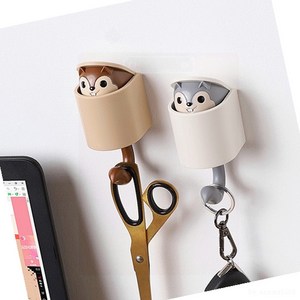 [3분설치]니녹 무타공 욕실 수건걸이 강력접착 부착식 수건거치대 홀더 60cm 와이드형, 그레이, 1개