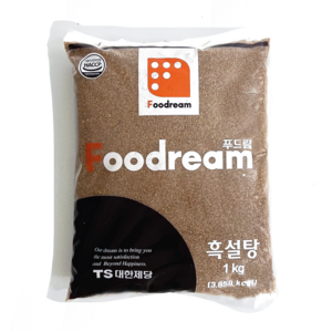 대한제당 푸드림 흑설탕 1kg, 15개