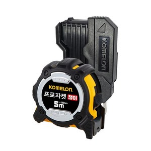 코메론 프로자켓쟁이 줄자 KMC-31JTNL (5M*25mm) 홀더포함, 1개, 본품(배터리없음)