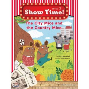 Show Time Level 1-6 : The City Mice and the County Mice (SET), Build & Gow (능률교육)