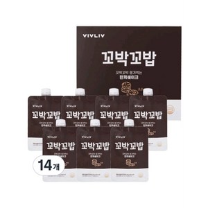 비브리브 꼬박꼬밥 체중조절용 조제식품 초코, 40g, 14개