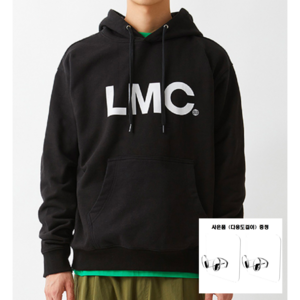 [사은품행사기간]엘엠씨 후드티 맨투맨 LMC BASIC OG HOODIE DLM21FHD003 Black