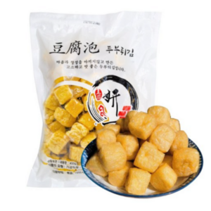 냉동튀김두부 두부튀김 떠우포우 400g, 1개