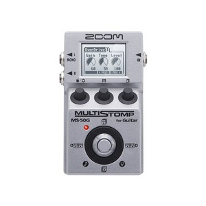 ZOOM 줌 MS-50G 멀티 스톰프 스페이스 기타 이펙터, 1개