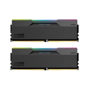 ESSENCORE KLEVV DDR5-6000 CL30 CRAS V RGB 패키지 서린 (32GB(16Gx2)), 2개